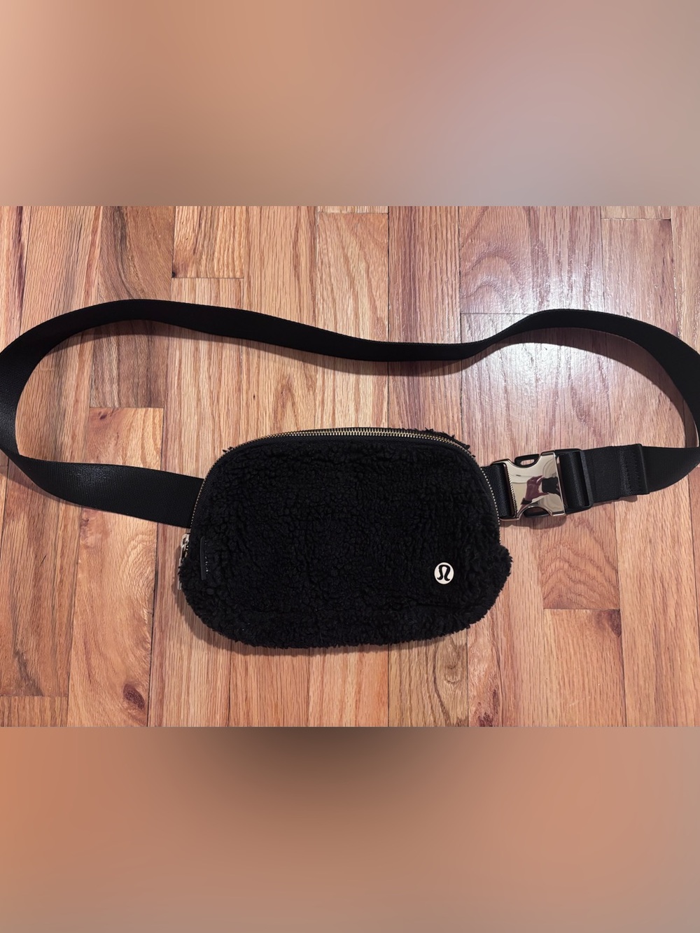 lululemon athletica Black Sherpa Waist Pack